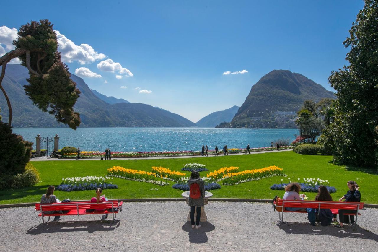 Lugano Lake View Apartman Kültér fotó