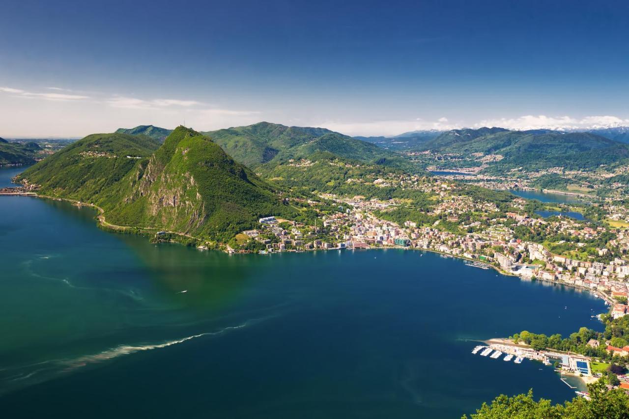 Lugano Lake View Apartman Kültér fotó