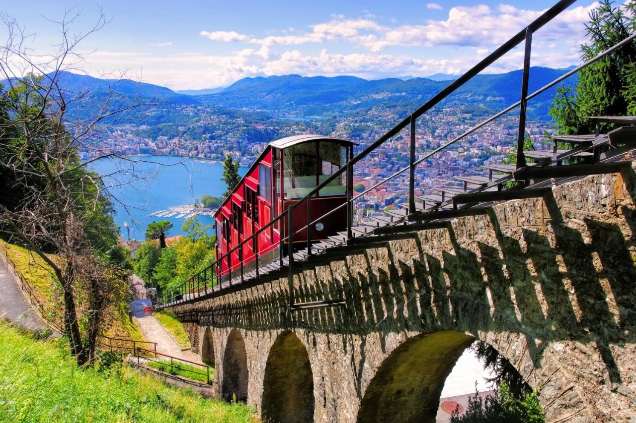 Lugano Lake View Apartman Kültér fotó